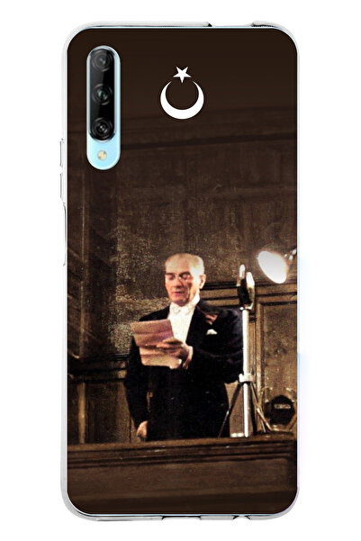 TechTree حافظة سيليكون متوافقة مع هاتف Huawei P Smart PRO متوافقة مع الخطاب ا...