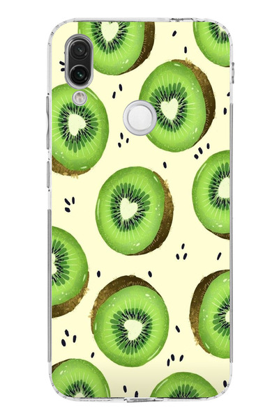 TechTree حافظة سيليكون متوافقة مع Redmi Note 7-7 PRO وشرائح الأفوكادو الخضراء...