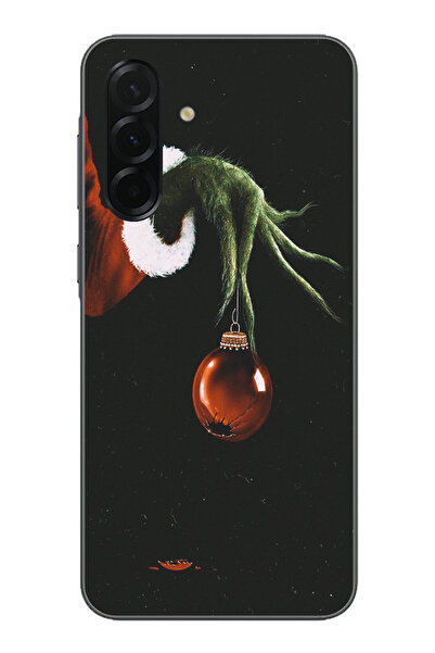 TechTree حافظة سيليكون متوافقة مع هاتف سامسونج جالاكسي A36 باللون الأخضر وكرة...