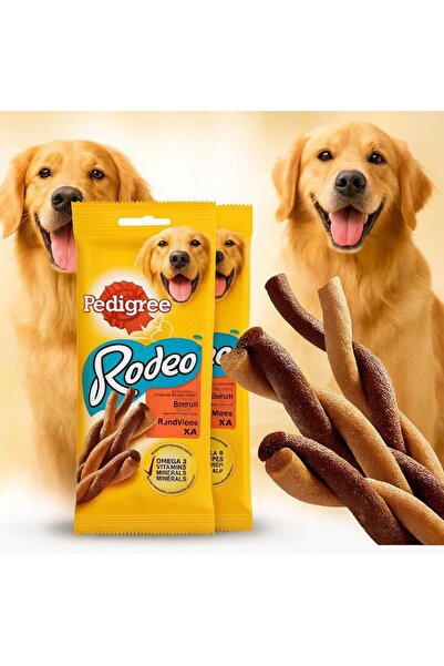 Pedigree Rodeo Biftekli Köpek Ödül Maması 70 Gr * 2 Adet