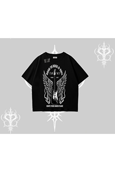 Tarzsokak Υπερμεγέθες T-shirt: Γεννημένος για να ροκάρεις, Κληρονομιά Αιώνιας...