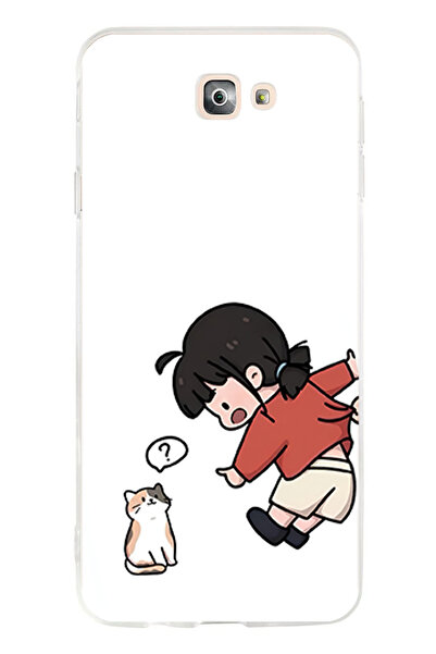 TechTree حافظة سيليكون متوافقة مع هاتف سامسونج جالاكسي J7 برايم - حافظة سيليك...