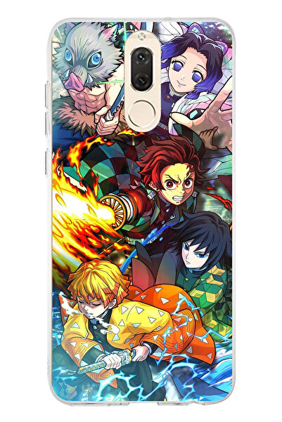 TechTree Huawei Mate 10 Lite Compatible Demon Slayer: Demon Slayers B Printed Silicone Case