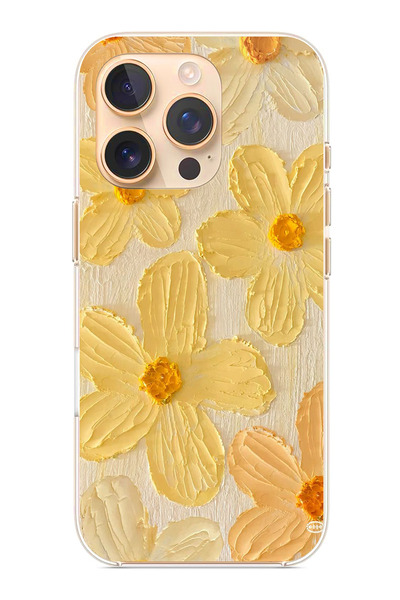TechTree حافظة سيليكون متوافقة مع هاتف iPhone 16 PRO بلون Sun's Touch Yellow ...