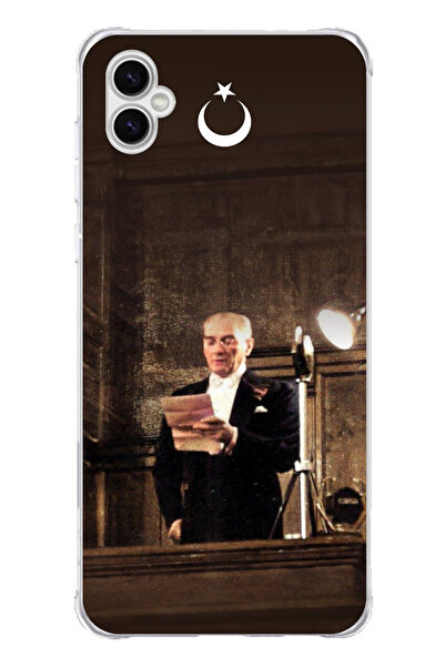 TechTree حافظة سيليكون متوافقة مع هاتف سامسونج جالاكسي A04 من أتاتورك إيرست م...