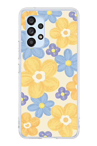 TechTree حافظة سيليكون ناعمة متوافقة مع هاتف سامسونج جالاكسي A53 مطبوع