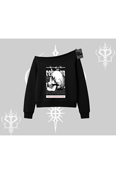 Tarzsokak Φούτερ με λαιμόκοψη Kayık Rebellion Skull Underground Street Legacy