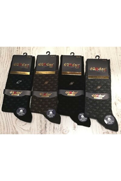 Dündar Men's Cotton Socks (12 Pieces)
