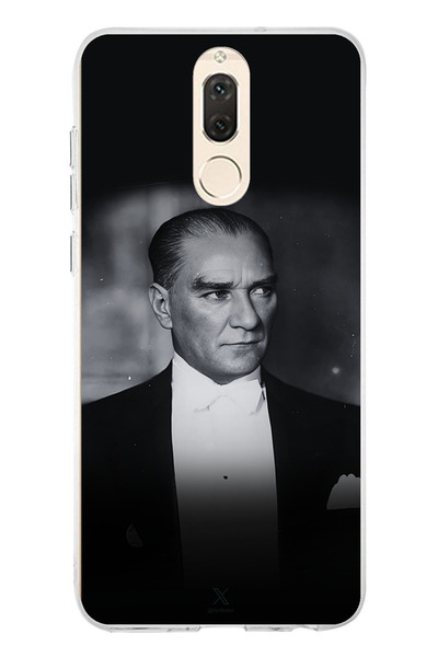 TechTree أناقة ورقيّة متوافقة مع هاتف هواوي ميت 10 لايت: حافظة سيليكون مطبوع ...