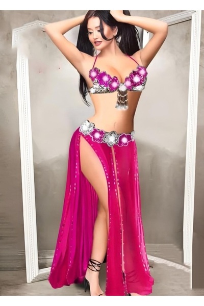 RAHAF TİCARET 2 Parçalı Oryantal Dans Kostümü