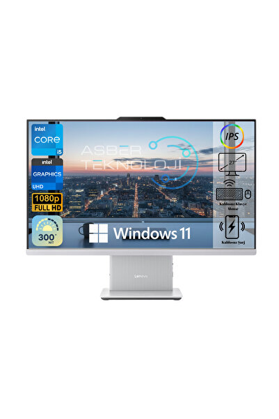 LENOVO IdeaCentre 27IRH9 i5-13420H 8GB 256GB SSD 27" FHD W11P All In One Pc F...