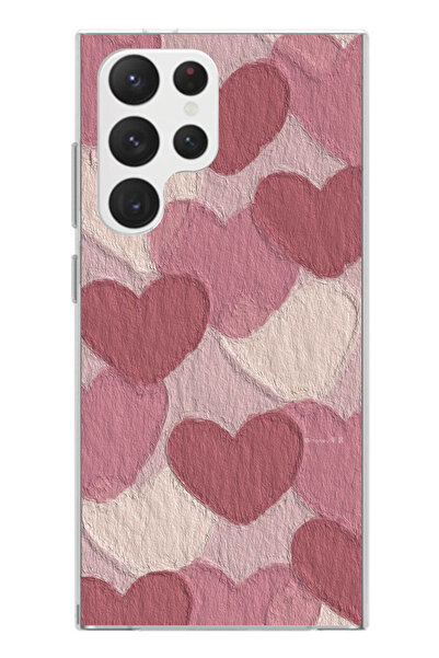 TechTree حافظة سيليكون مطبوع متوافقة مع هاتف سامسونج جالاكسي S22 الترا بلون و...