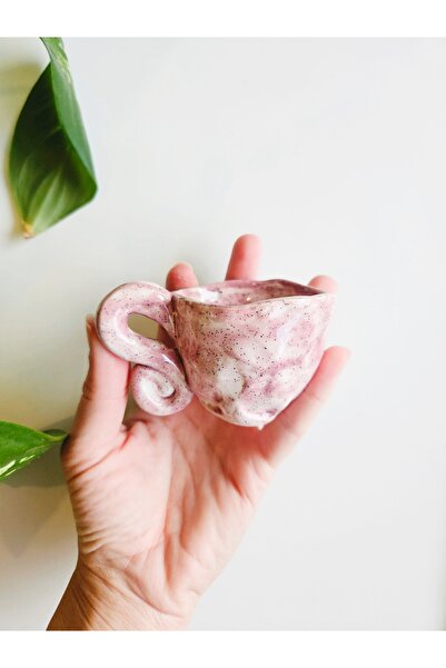 WEBBMODA Handmade Glitter Turkish Coffee Cup