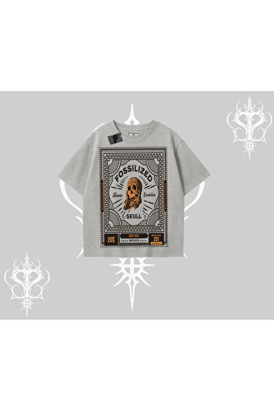 Tarzsokak Tricou supradimensionat Craniu Fosilizat Arhivă Subterană