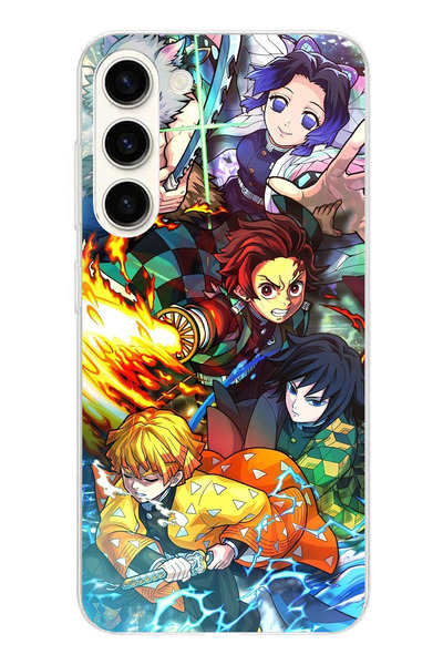 TechTree حافظة سيليكون متوافقة مع هاتف سامسونج جالاكسي S24 بلس من Legend: Dem...