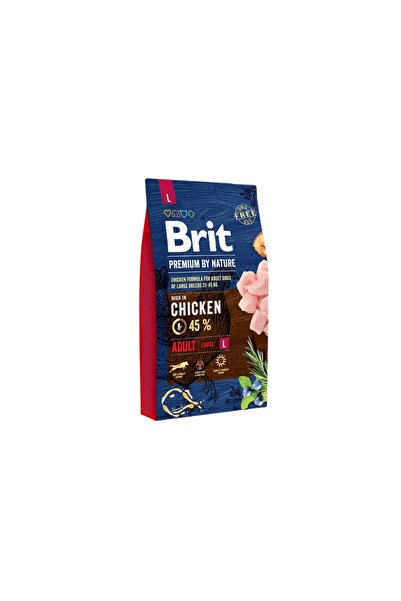 BRETT بريت طعام جاف للكلاب البالغة من السلالات الكبيرة بالدجاج 3kg