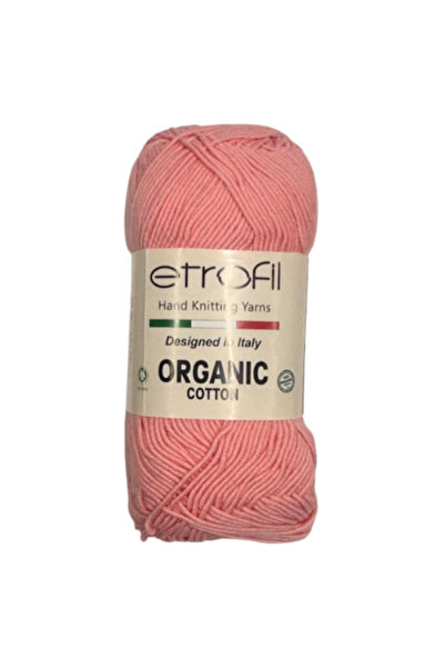 Etrofil Organic Cotton %100 Organic Cotton – 50 g 125 m Fine Knitting Yarn-Eb032