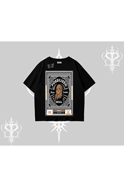 Tarzsokak Tricou supradimensionat Craniu Fosilizat Arhivă Subterană