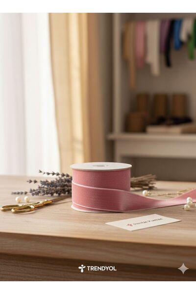 GÖZDE ELSANATLARI Panglică de catifea Panglică de catifea pentru decorare 4 c...