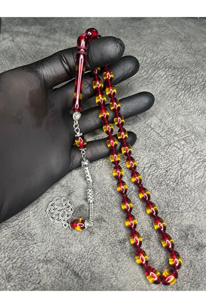 Mos Tespih Special Design High-End Crimped Amber Prayer Beads
