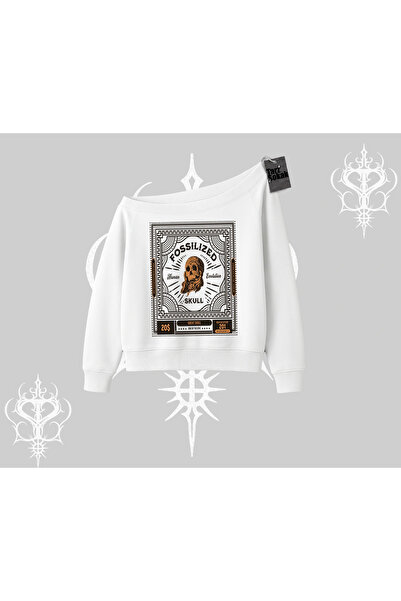 Tarzsokak Hanorac cu guler rotund Craniu Fosilizat Arhivă Subterană