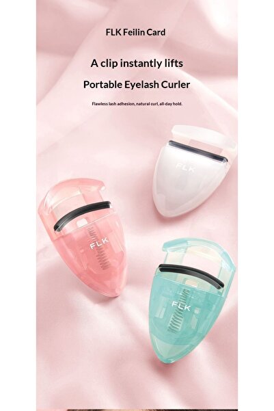 iron candy Wide-Angle Eyelash Curler w/Built-in Comb Separator Natural Long-L...