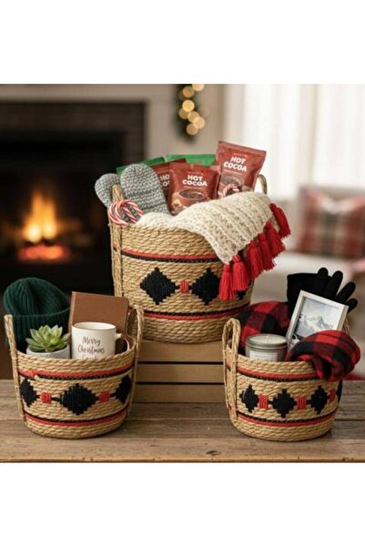 SPR سلال خوص بوهيمي Bohemian Wicker Baskets