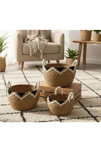 SPR سلال خوص بوهيمي Bohemian Wicker Baskets