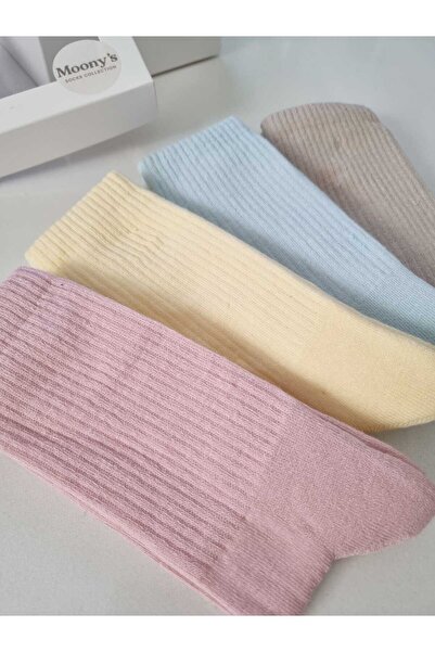 Moonys Socks Collection Soft Color Women's Socks Set of 3