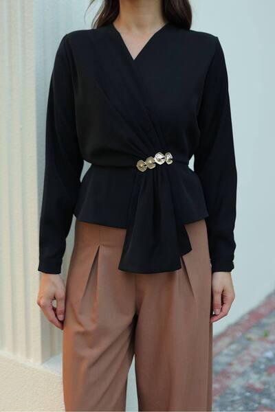 NÜANS MODA Kuruvaze Long Sleeve Shirt