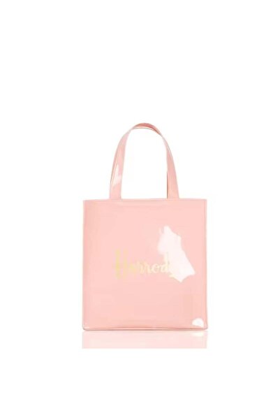 Harrods Pink glitter handbag S