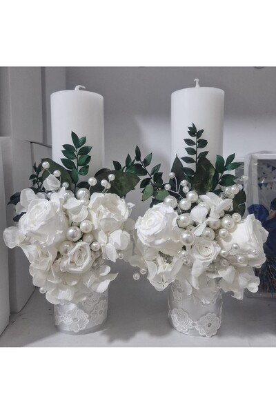 MIKKA STYLE Κερί για γαμήλια τελετή MKSLC12