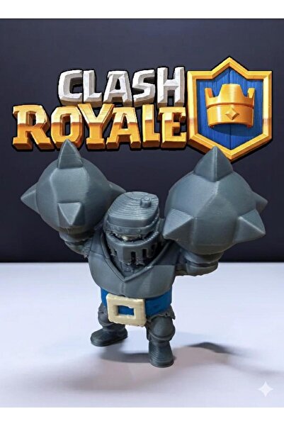 Esir3D Clash Royale Mega Şovalye Dekoratif Figür 7cm