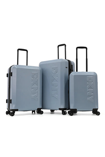 Dkny طقم حقائب سفر صلبة من 3 قطع بعجلات دوارة