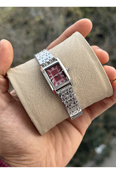 Tulpar New Season Special Rectangular Design Roman Numeral Vintage Women's Wristwatch