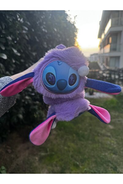 winingo 2Y shop 1 Adet Kışlık Peluş Kulaklık Soğuktan Koruyucu Stitch Figür P...