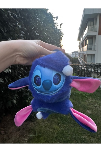 winingo 2Y shop 1 Adet Kışlık Peluş Kulaklık Soğuktan Koruyucu Stitch Figür P...