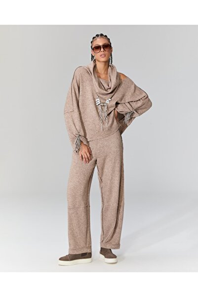 LAMANTE Ters Dikiş Detaylı Pantolon