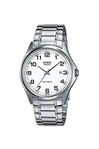 Casio Men's Stainless Steel Analog Wrist Watch MTP-1183A-7BDF - 34 mm - Silver