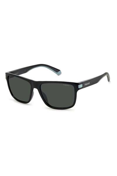 Polaroid Square Sunglasses PLD 2123/S Black and Grey 57