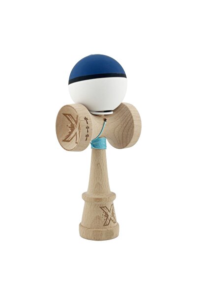 Teo Kendama X Originala, Profesionala, , Cupe Mari KING SIZE V3, Rubber Grip, Gaura in Baza, Rulment Me