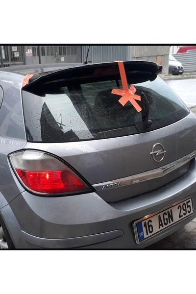 DEMİRTUNİNG OPEL ASTRA H HB PARLAK SİYAH BOYALI FİBER SPOİLER KANAT