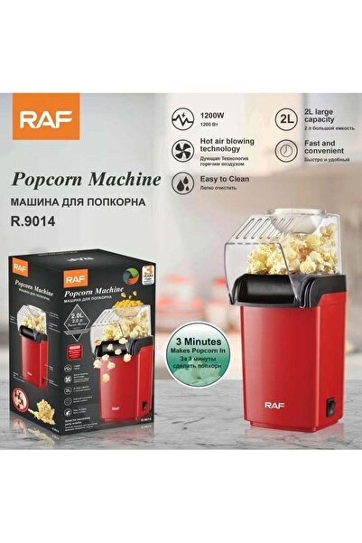raf Popcorn Machine with Hot Air Blowing Technology and 2L Large Capacity