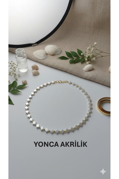 trendhazan A Quality Acrylic Bead Special Design Women's Necklace