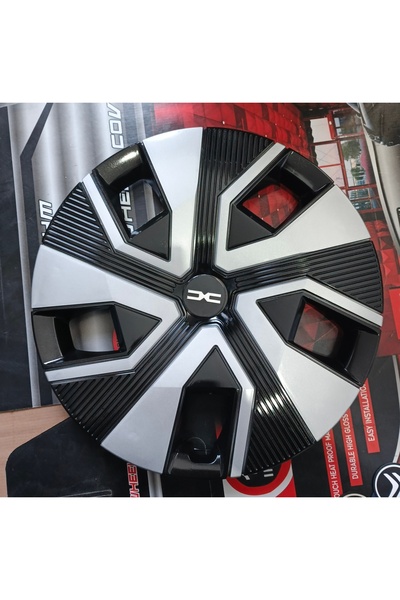 Universal Dacia dokker, Stepway/Sandero Uyumlu 15 inç Jant Kapağı 4'lü Takım Amblem Hediyeli