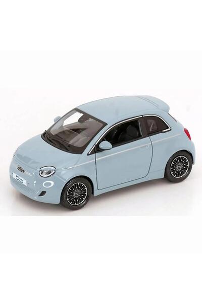 BBURAGO Fiat 500e (2023) Celeste 1/24 Model Araba