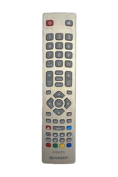 Sharp Original radio frequency remote control for Aquos TV SHW/RMC/0003N (454)