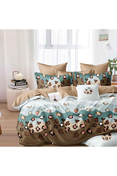 OEM Lenjerie de pat pentru pat dublu 2 persoane Dreamelle, 6 piese, Finet, DR...