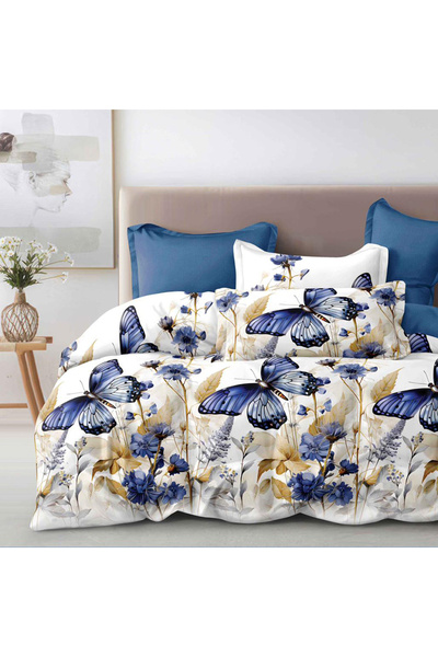 OEM Bed linen with elastic 180x200 for double bed 2 people Dreamelle, 6 pieces, Finet, DREAM-0107