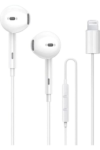 iSNUP سماعات أذن سلكية من Apple/iPhone مزودة بموصل Lightning (ميكروفون مدمج و...
